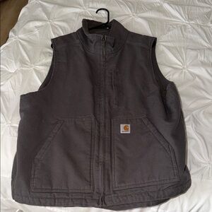 Carhartt Charcoal Sleeveless Vest